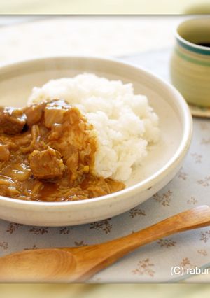 サイコロステーキｄｅ白菜たっぷりカレー☆-レシピのメイン写真