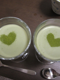 ぷるぷる♪超簡単な抹茶みるくプリン-レシピのメイン写真