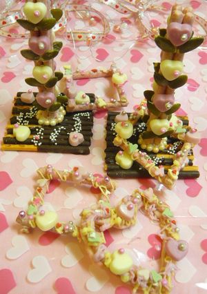 バレンタイン♡愛の輪投げデコポッキー-レシピのメイン写真