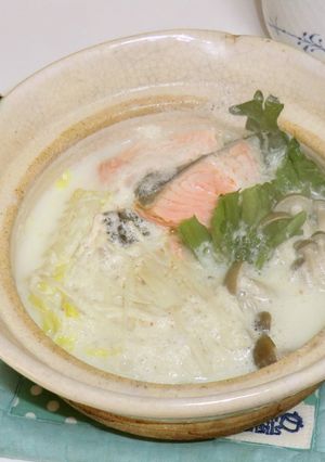 白菜たっぷり牛乳鍋-レシピのメイン写真
