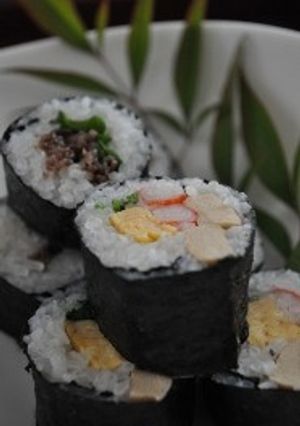 ガッツリお腹いっぱい*牛肉巻きずし-レシピのメイン写真
