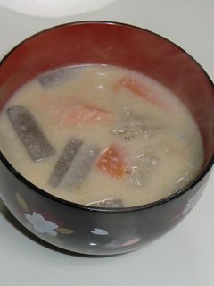 贅沢な粕汁-レシピのメイン写真