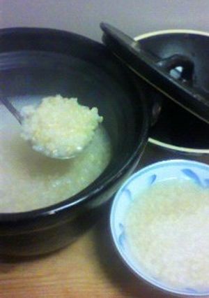 炊飯用土鍋で玄米粥【ペペのレシピ】-レシピのメイン写真