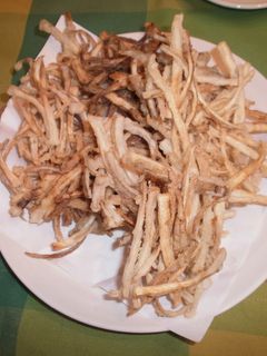 簡単ごぼうのカリカリ天ぷら-レシピのメイン写真