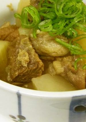 牛スジ大根　残り汁はうどん・おでんに♪-レシピのメイン写真