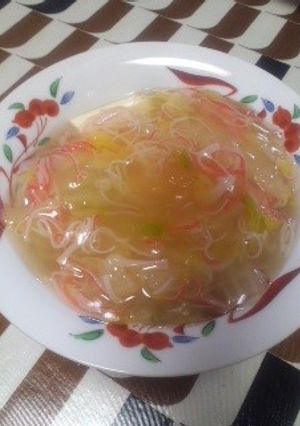 温豆腐のかにカマあんかけ-レシピのメイン写真