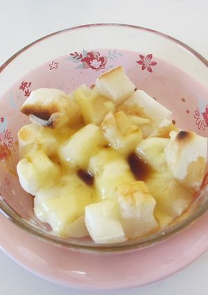 グラタン皿使用のもちーズ-レシピのメイン写真