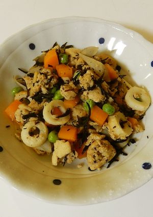 冷凍豆腐の五目炒め煮-レシピのメイン写真