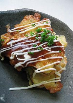 ナスのお好み焼き風-レシピのメイン写真