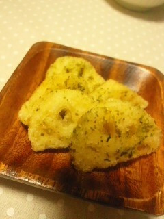 *青のりレンコン*-レシピのメイン写真