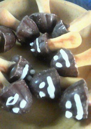 バレンタイン なめこチョコレート-レシピのメイン写真