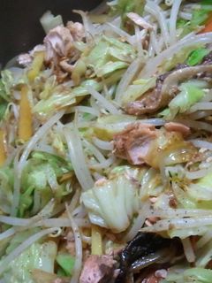 鮭のちゃんちゃん焼き風-レシピのメイン写真