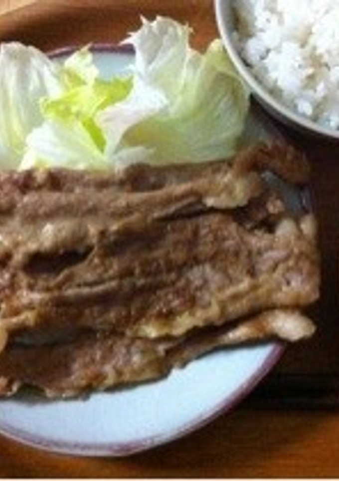 ご飯によく合う☆柔らかい☆豚の生姜焼き-レシピのメイン写真