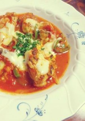 鶏肉のトマト煮-レシピのメイン写真