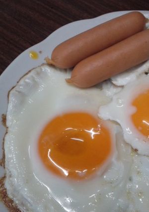 我が家の半熟目玉焼き-レシピのメイン写真