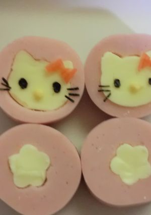 簡単！キティちゃんのおかず　キャラ弁-レシピのメイン写真