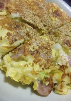 お手軽お好み焼き-レシピのメイン写真