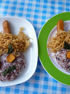 節分に☆鬼ランチ-レシピのメイン写真