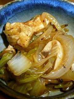 白菜と鶏むね肉の炒め煮~♪-レシピのメイン写真