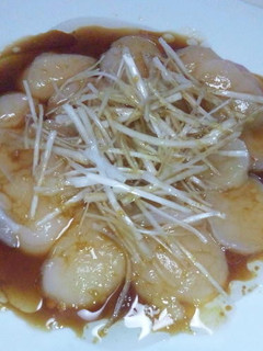 ホタテ貝柱の中華風オードブル-レシピのメイン写真