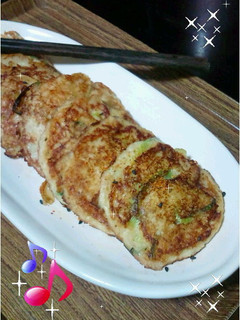 ダシダde長芋とネギのお焼き-レシピのメイン写真