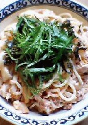 イタリア人もビックリ！納豆キムチスパゲッティ-レシピのメイン写真