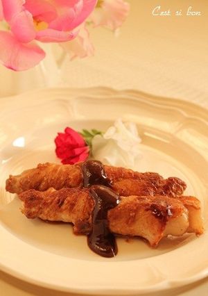豚肉の照り焼きソテー♪バレンタインソース-レシピのメイン写真