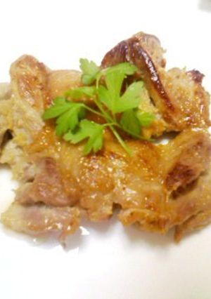 生姜でやわらか◎鶏肉のみそ漬け焼き-レシピのメイン写真