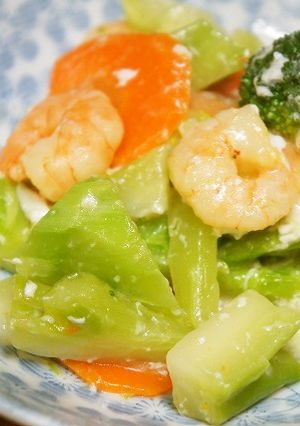 ブロッコリーの茎が美味しい炒め物-レシピのメイン写真