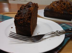 ずぼらさんのビターチョコパウンドケーキ-レシピのメイン写真