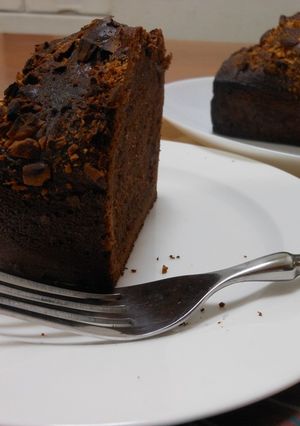 ずぼらさんのビターチョコパウンドケーキ-レシピのメイン写真