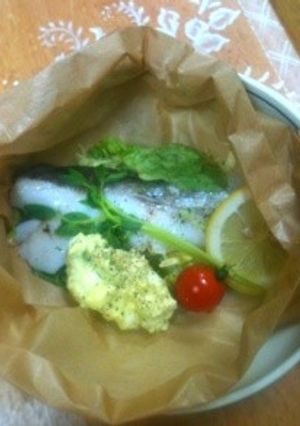 *鱈の包み焼き*タルタルソース-レシピのメイン写真