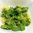 青梗菜のごま和え