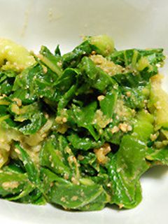 青梗菜のごま和え-レシピのメイン写真