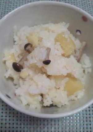 じゃがいもとしめじの炊き込み御飯-レシピのメイン写真