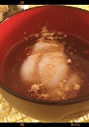 京都で食べました的なぜんざい-レシピのメイン写真