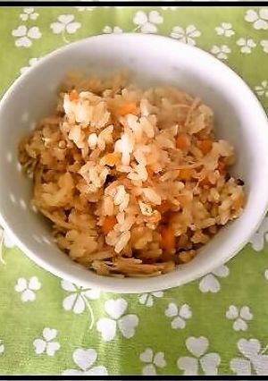 なめたけの炊き込みご飯-レシピのメイン写真