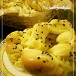 ノンオイル♪さつまいもねじりパン*。゜