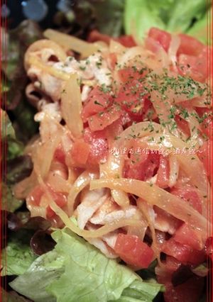 スパイシー豚しゃぶサラダ。-レシピのメイン写真