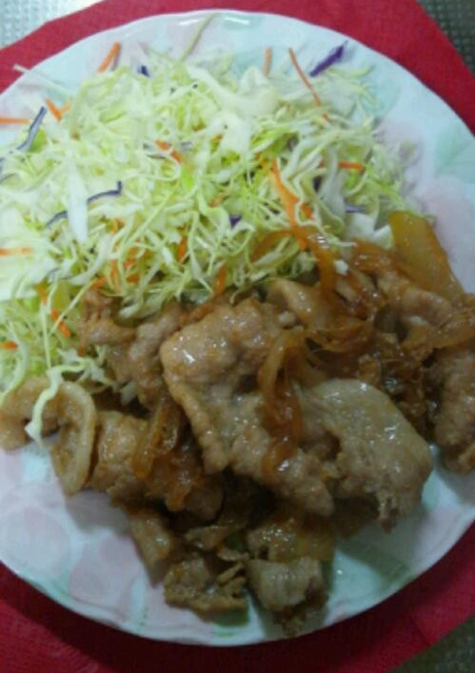 豚のしょうが焼き-レシピのメイン写真
