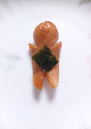 お弁当に ウインナーで金太郎さん♪-レシピのメイン写真