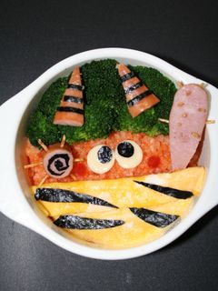 節分に▲可愛い鬼のオムライス-レシピのメイン写真