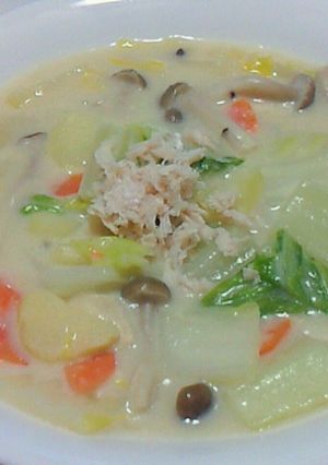 ほくほく野菜のクリームスープ-レシピのメイン写真