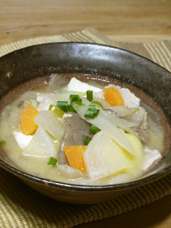 STAUBで豚汁♪-レシピのメイン写真