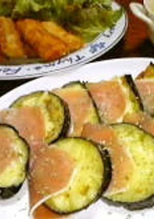 なすチーズの生ハム巻-レシピのメイン写真