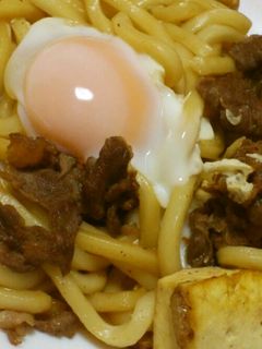 すき焼き風うどん★たまごのせ-レシピのメイン写真