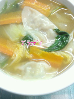 簡単優しい味餃子スープ-レシピのメイン写真