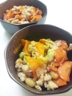 豚肉と大豆の炒めもの-レシピのメイン写真