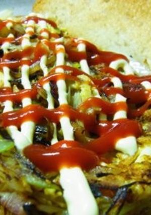 長ネギのホットサンド-レシピのメイン写真