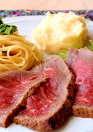 フライパンで5分*柔らかローストビーフ-レシピのメイン写真